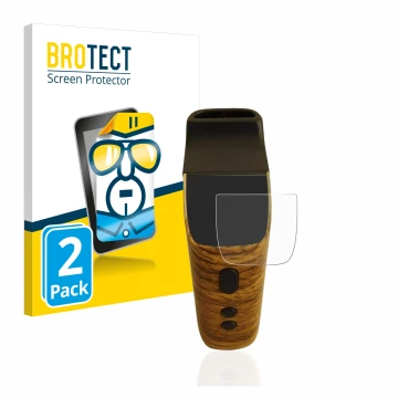 Parte frontal de un envase de producto con el logotipo de la marca BROTECT. Al lado se muestra el dispositivo Wolkenkraft FENi