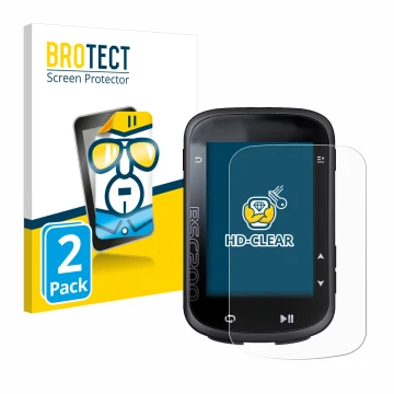 Parte frontal de un envase de producto con el logotipo de la marca BROTECT. Al lado se muestra el dispositivo igpsport BSC200 