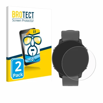 Parte frontal de un envase de producto con el logotipo de la marca BROTECT. Al lado se muestra el dispositivo Shot Scope G5 GP