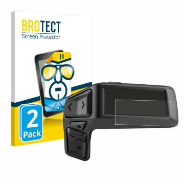 Parte frontal de un envase de producto con el logotipo de la marca BROTECT. Al lado se muestra el dispositivo Bosch Purion 200