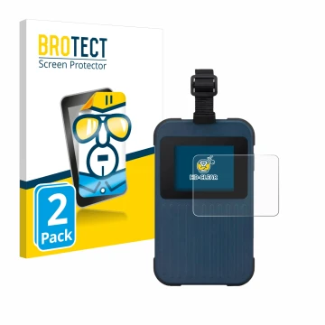 Parte frontal de un envase de producto con el logotipo de la marca BROTECT. Al lado se muestra el dispositivo Acer Enduro Conn