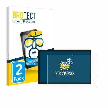 Parte frontal de un envase de producto con el logotipo de la marca BROTECT. Al lado se muestra el dispositivo Goodtel G10 con 