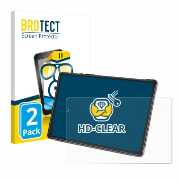 Parte frontal de un envase de producto con el logotipo de la marca BROTECT. Al lado se muestra el dispositivo Yestel T13 con s