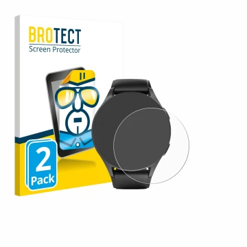 Parte frontal de un envase de producto con el logotipo de la marca BROTECT. Al lado se muestra el dispositivo Hama 8900 (42 mm
