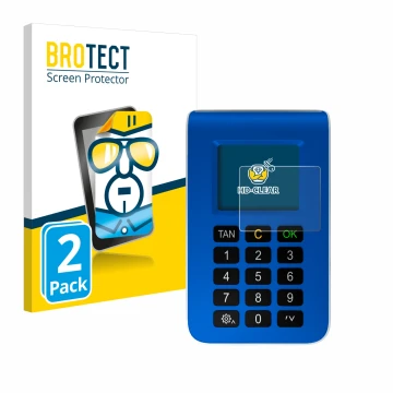 Parte frontal de un envase de producto con el logotipo de la marca BROTECT. Al lado se muestra el dispositivo REINER SCT tanJa