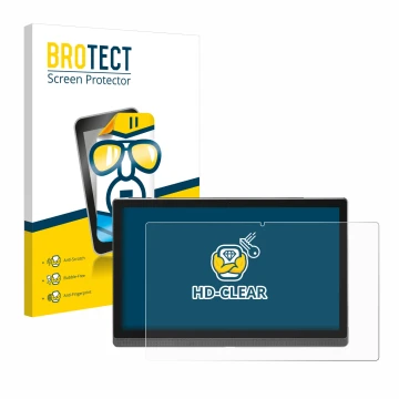 Parte frontal de un envase de producto con el logotipo de la marca BROTECT. Al lado se muestra el dispositivo Mesawo MES-B1 14