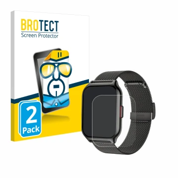 Parte frontal de un envase de producto con el logotipo de la marca BROTECT. Al lado se muestra el dispositivo Narcid P95 2