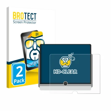 Parte frontal de un envase de producto con el logotipo de la marca BROTECT. Al lado se muestra el dispositivo Lexus LBX 2024 c