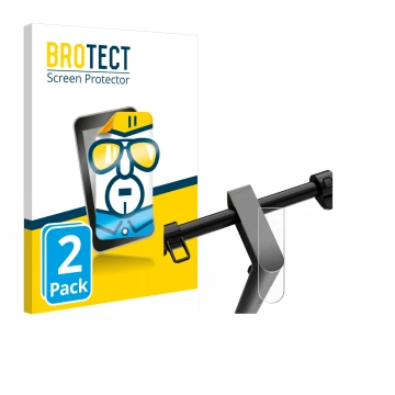 Parte frontal de un envase de producto con el logotipo de la marca BROTECT. Al lado se muestra el dispositivo Navee S65 con su