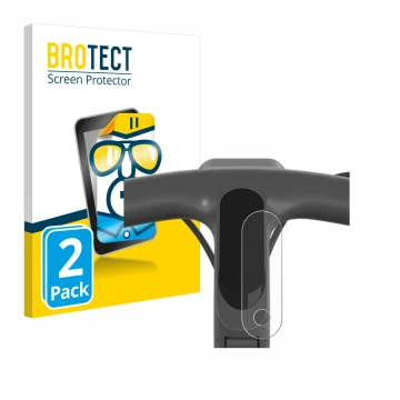 Parte frontal de un envase de producto con el logotipo de la marca BROTECT. Al lado se muestra el dispositivo Egret Ey 1 con s