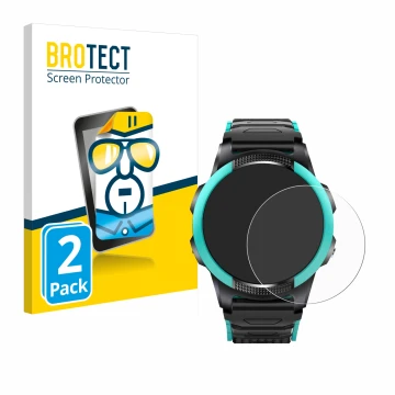 Parte frontal de un envase de producto con el logotipo de la marca BROTECT. Al lado se muestra el dispositivo SaveFamily Slim 
