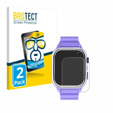Parte frontal de un envase de producto con el logotipo de la marca BROTECT. Al lado se muestra el dispositivo Jubunrer Kids Sm