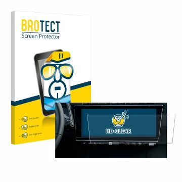 Parte frontal de un envase de producto con el logotipo de la marca BROTECT. Al lado se muestra el dispositivo DS 7 Facelift (2