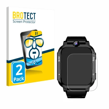 Parte frontal de un envase de producto con el logotipo de la marca BROTECT. Al lado se muestra el dispositivo Blackview Z20 Ki