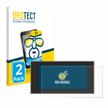 Parte frontal de un envase de producto con el logotipo de la marca BROTECT. Al lado se muestra el dispositivo Audi A4 Avant (2