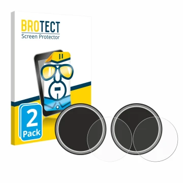 Parte frontal de un envase de producto con el logotipo de la marca BROTECT. Al lado se muestra el dispositivo Numark NS4FX (Jo
