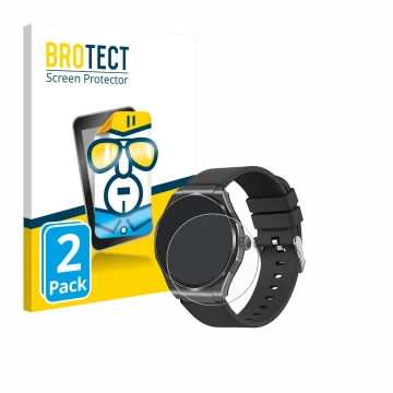 Parte frontal de un envase de producto con el logotipo de la marca BROTECT. Al lado se muestra el dispositivo Knauermann Pro 3