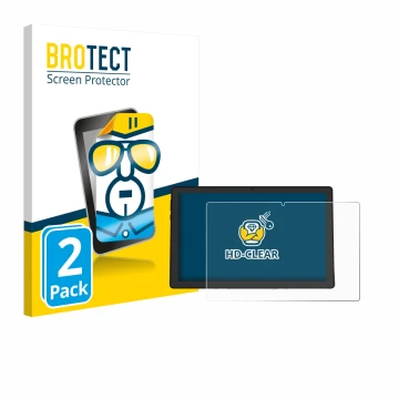 Parte frontal de un envase de producto con el logotipo de la marca BROTECT. Al lado se muestra el dispositivo Whitedeer A10PRO