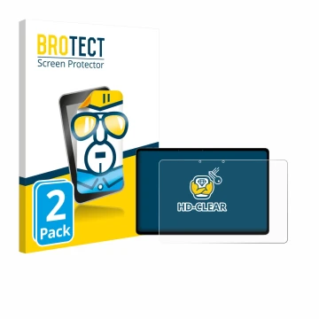 Parte frontal de un envase de producto con el logotipo de la marca BROTECT. Al lado se muestra el dispositivo OnePlus Pad Lite