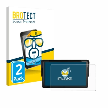 Parte frontal de un envase de producto con el logotipo de la marca BROTECT. Al lado se muestra el dispositivo Carpuride V3 7