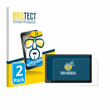 Parte frontal de un envase de producto con el logotipo de la marca BROTECT. Al lado se muestra el dispositivo Carpuride V9 9