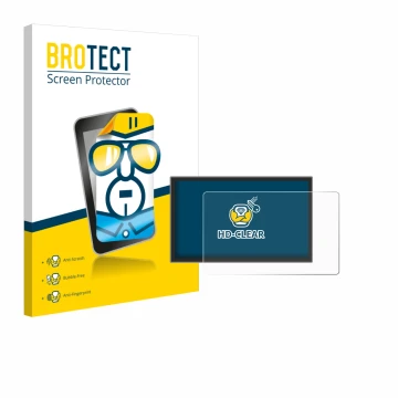 Parte frontal de un envase de producto con el logotipo de la marca BROTECT. Al lado se muestra el dispositivo Leapmotor C10 20