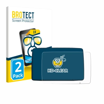 Parte frontal de un envase de producto con el logotipo de la marca BROTECT. Al lado se muestra el dispositivo Leapmotor T03 20