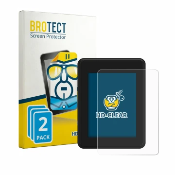 Parte frontal de un envase de producto con el logotipo de la marca BROTECT. Al lado se muestra el dispositivo Neodrives simply
