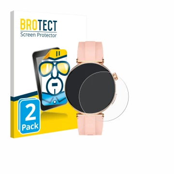 Parte frontal de un envase de producto con el logotipo de la marca BROTECT. Al lado se muestra el dispositivo Knauermann Pro 4