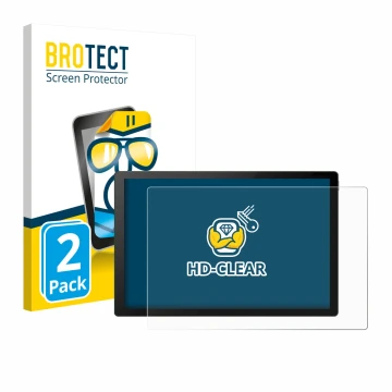 Parte frontal de un envase de producto con el logotipo de la marca BROTECT. Al lado se muestra el dispositivo EcoFlow PowerIns