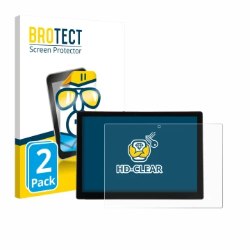 Parte frontal de un envase de producto con el logotipo de la marca BROTECT. Al lado se muestra el dispositivo Wortmann Terra P