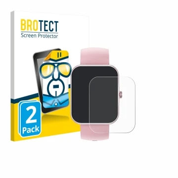 Parte frontal de un envase de producto con el logotipo de la marca BROTECT. Al lado se muestra el dispositivo Ucani S80K 1.83