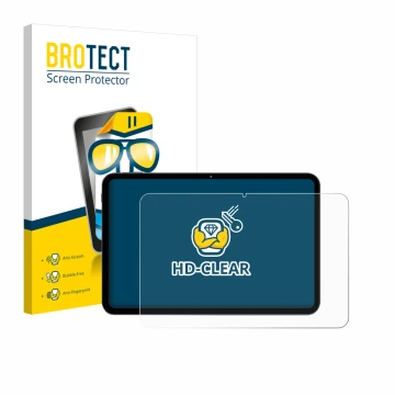 Parte frontal de un envase de producto con el logotipo de la marca BROTECT. Al lado se muestra el dispositivo VekfulPC T60 Pro