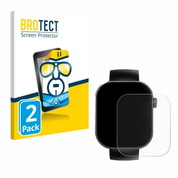 Parte frontal de un envase de producto con el logotipo de la marca BROTECT. Al lado se muestra el dispositivo Cillso T80 2.01
