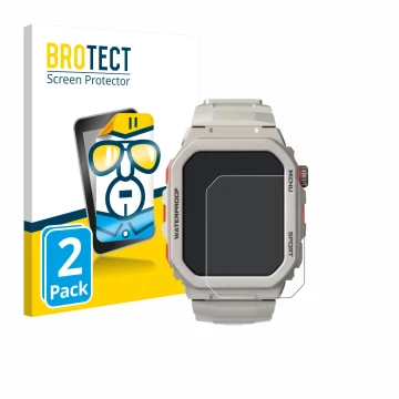 Parte frontal de un envase de producto con el logotipo de la marca BROTECT. Al lado se muestra el dispositivo Rogbid Tank G2 c