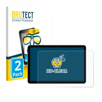 Parte frontal de un envase de producto con el logotipo de la marca BROTECT. Al lado se muestra el dispositivo WOREGOO M283-EEA