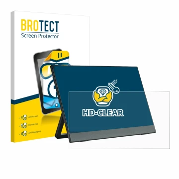 Parte frontal de un envase de producto con el logotipo de la marca BROTECT. Al lado se muestra el dispositivo Anmite A140W03 1