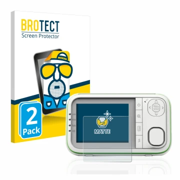 Parte frontal de un envase de producto con el logotipo de la marca BROTECT. Al lado se muestra el dispositivo Belkin Baby 1000