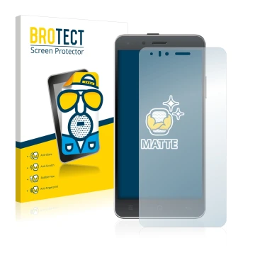 Parte frontal de un envase de producto con el logotipo de la marca BROTECT. Al lado se muestra el dispositivo Kodak IM5 con su