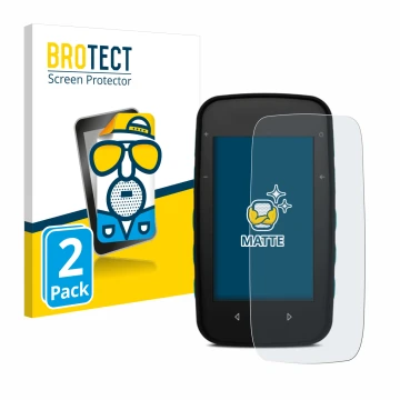 Parte frontal de un envase de producto con el logotipo de la marca BROTECT. Al lado se muestra el dispositivo CompeGPS TwoNav 