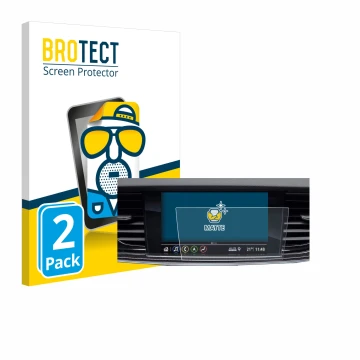 Parte frontal de un envase de producto con el logotipo de la marca BROTECT. Al lado se muestra el dispositivo Opel Insignia 20