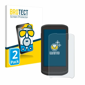 Parte frontal de un envase de producto con el logotipo de la marca BROTECT. Al lado se muestra el dispositivo Zebra TC25 con s