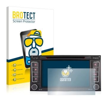 Parte frontal de un envase de producto con el logotipo de la marca BROTECT. Al lado se muestra el dispositivo Erisin ES 7856T 