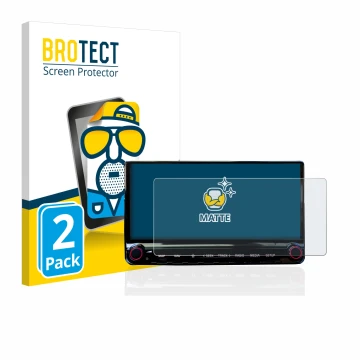 Parte frontal de un envase de producto con el logotipo de la marca BROTECT. Al lado se muestra el dispositivo Kia XCeed 2019 I