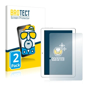 Parte frontal de un envase de producto con el logotipo de la marca BROTECT. Al lado se muestra el dispositivo Toscido X108 10