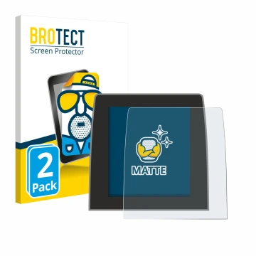 Parte frontal de un envase de producto con el logotipo de la marca BROTECT. Al lado se muestra el dispositivo Renault Captur 2