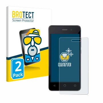 Parte frontal de un envase de producto con el logotipo de la marca BROTECT. Al lado se muestra el dispositivo Omnipod Dash con