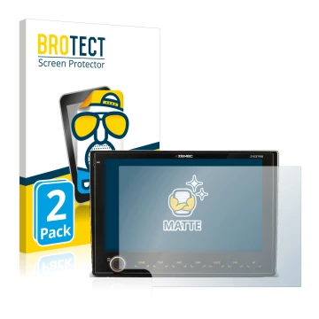 Parte frontal de un envase de producto con el logotipo de la marca BROTECT. Al lado se muestra el dispositivo Fiat Ducato III 