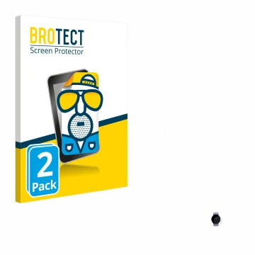 Parte frontal de un envase de producto con el logotipo de la marca BROTECT. Al lado se muestra el dispositivo Samsung Galaxy W