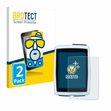 Parte frontal de un envase de producto con el logotipo de la marca BROTECT. Al lado se muestra el dispositivo Sigma BC 12.0 WL